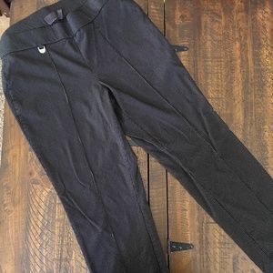 18W Black Striped Slacks great for work!!